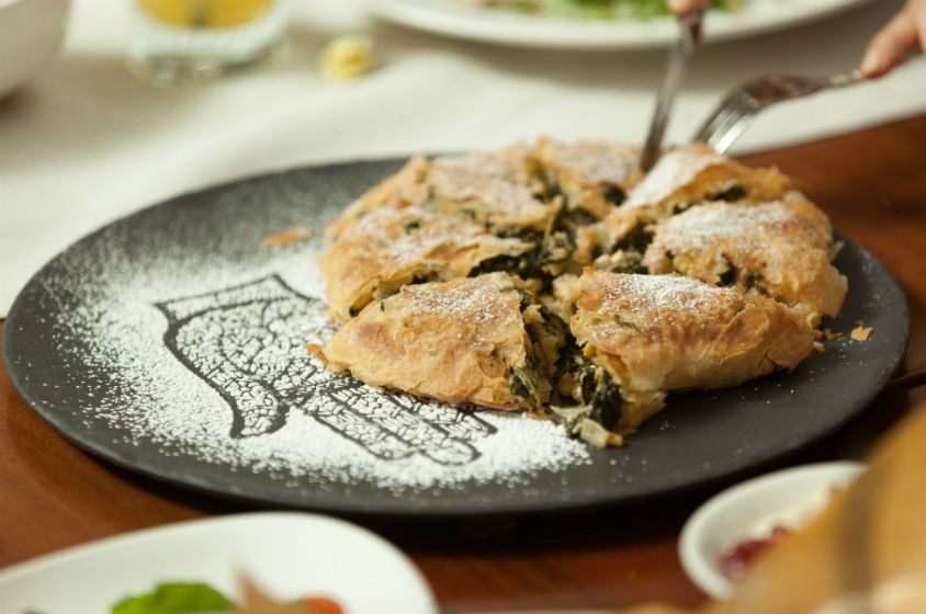 فطيرة المور بالسبانخ