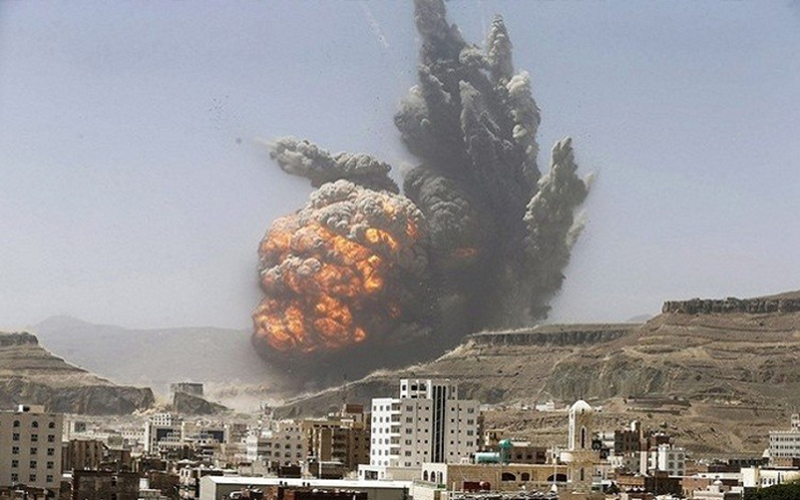20 قتيلا بغارات جوية على حفل