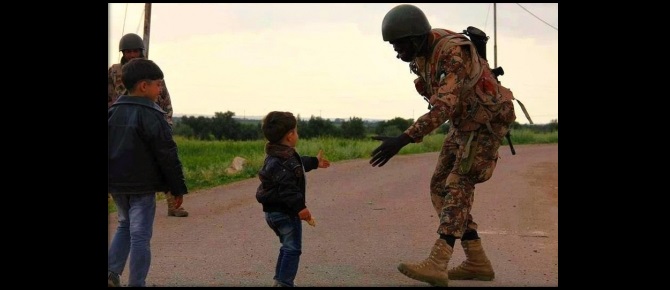 حرس الحدود تستقبل 250 لاجئا سوريا