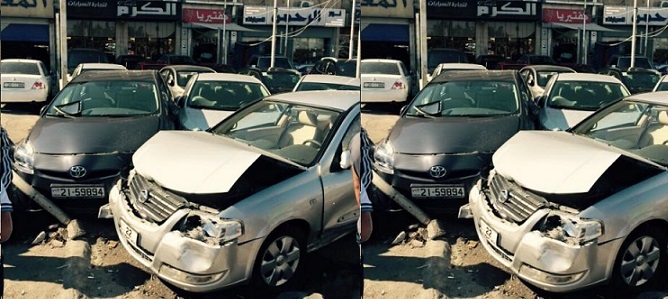 حادث بعمان يسفر عن تحطيم أكثر