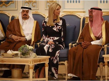 بالصور .. الجميلة ايفانكا ترامب تربك