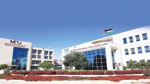 تعليق الدوام في جامعة الشرق الأوسط