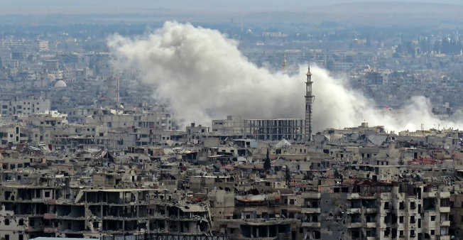 دمشق تكثف هجومها على الغوطة الشرقية