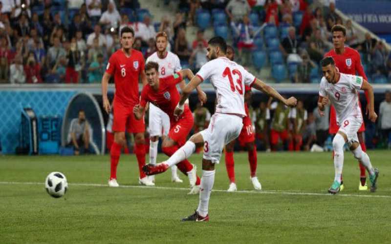 خسارة تونس أمام انجلترا في مونديال