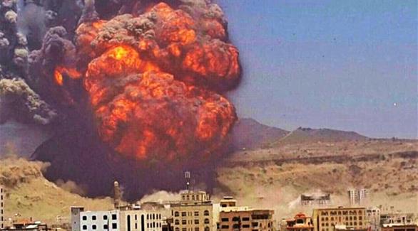 انفجارات ضخمة تهز معاقل الحوثي والمخلوع