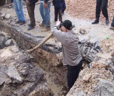 مياه اليرموك تتعامل مع شكوى بوجود