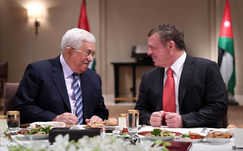 قمة اردنية فلسطينية اليوم