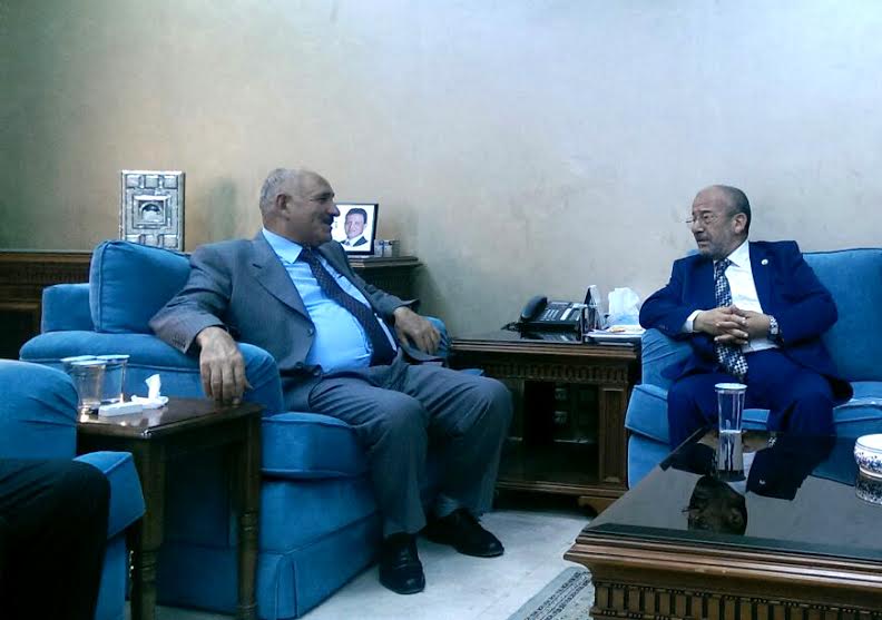 الذنيبات يلتقي نقيب المهندسين