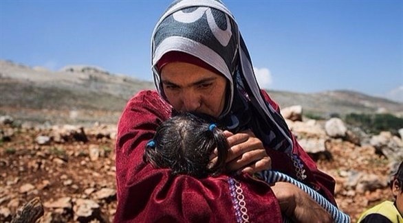 حرارة الطقس تفتك بأطفال مخيم الركبان