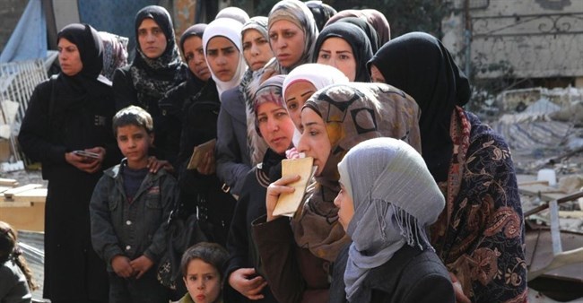 (التيفوئيد) يتفشى بين لاجئي اليرموك