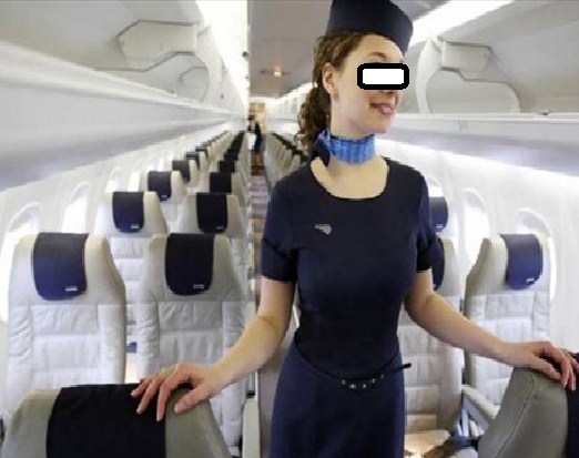 القبض على مضيفة طيران تبتز رجل