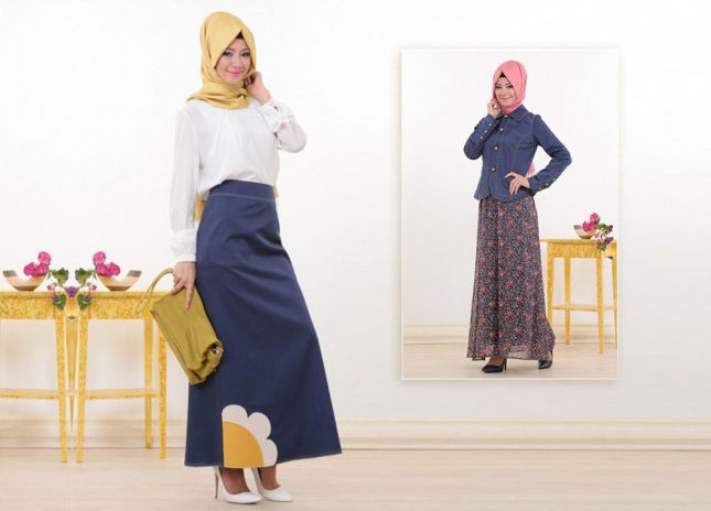 إطلالة ربيعية للمحجبة الأنيقة