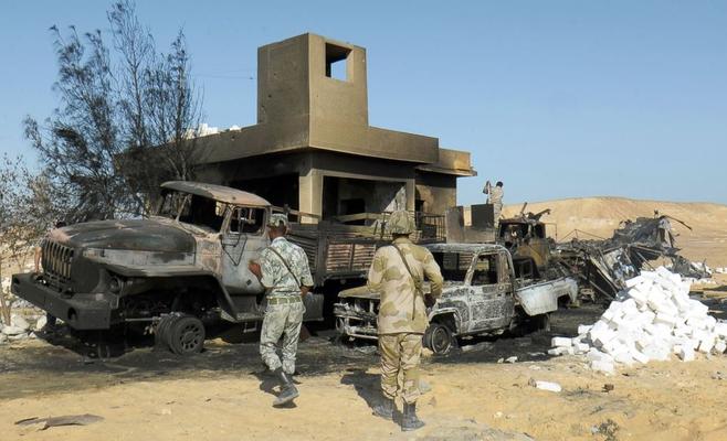 مصر: مقتل 8 شرطيين بهجوم في