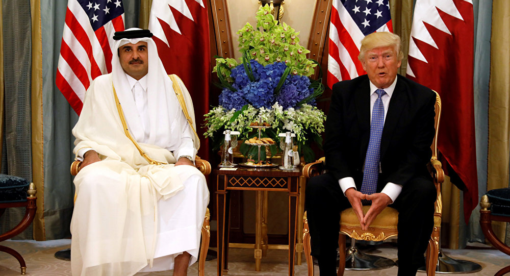 ترامب يدعو أمير قطر لزيارة واشنطن