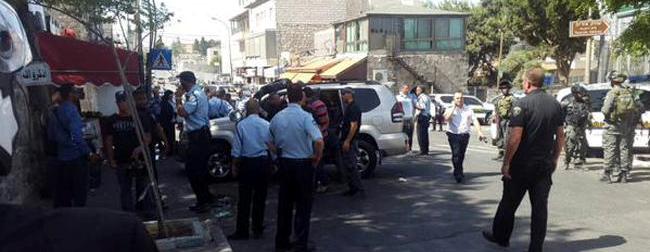 استشهاد فلسطيني بعد دهسه شرطيتين في
