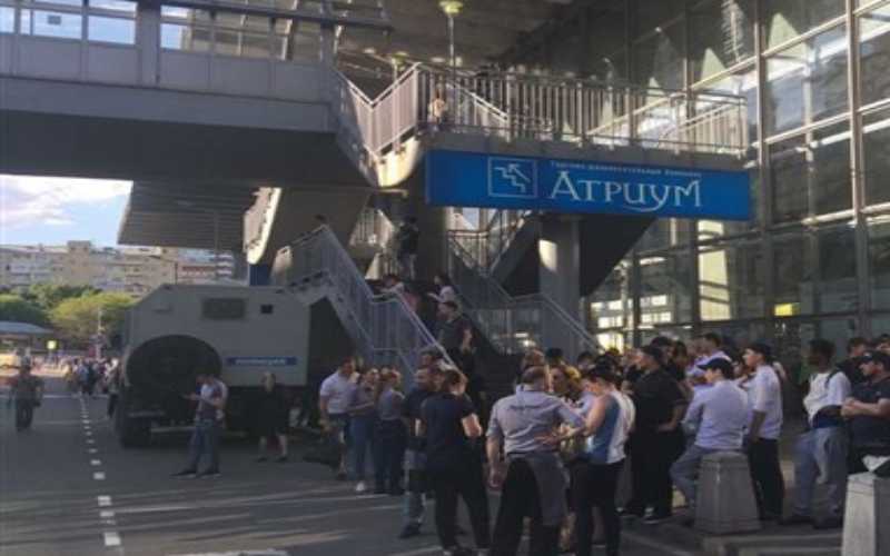 موسكو: إخلاء مركز تجاري بعد نشوب