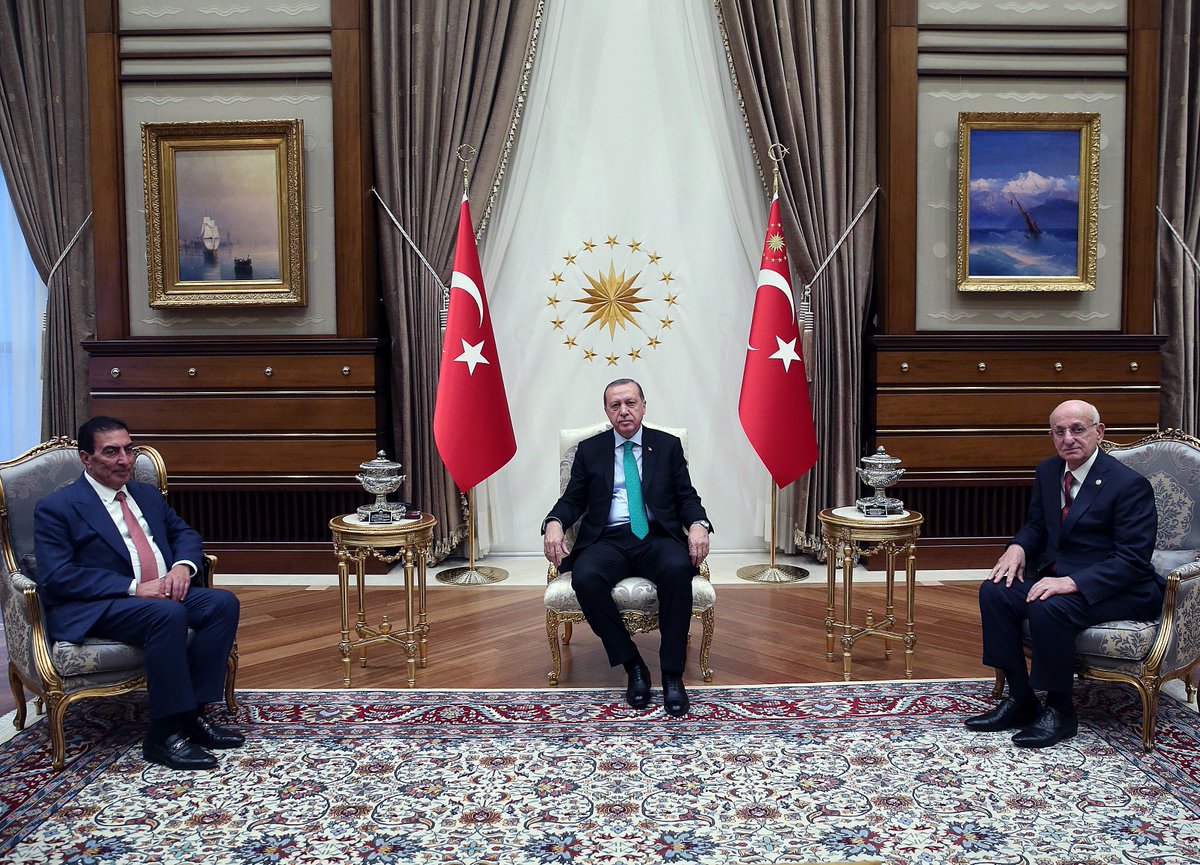 إردوغان يستقبل الطراونة بمعزل عن عدسات