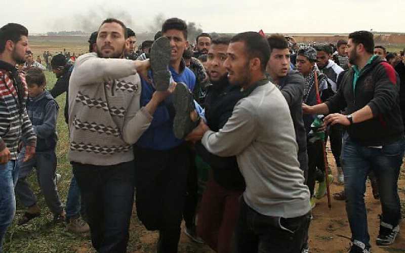 غزة: إصابة مواطن فلسطيني برصاص الاحتلال