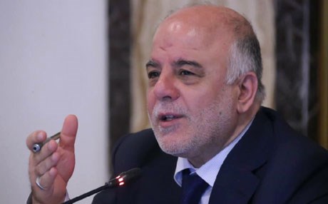 العبادي : الغطاء الجوي للتحالف الدولي