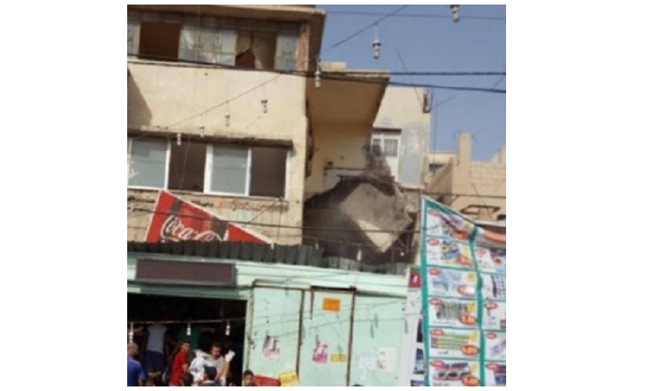الامانة تكشف اسباب انهيار عمارة ماركا