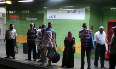إغلاق محطة مترو السادات لأجل غير