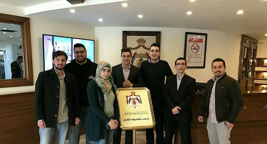تدريب طلبة كلية الحقوق في جامعة