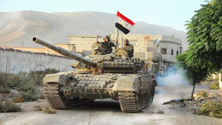 الجيش السوري يستعيد مواقعه في شرق