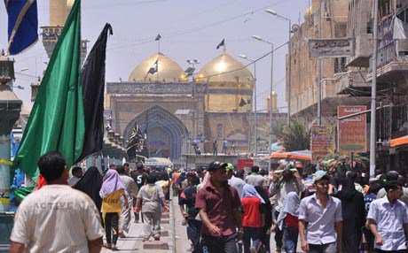قطع الشوارع في بغداد بسبب زيارة