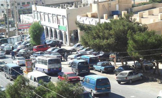 (7) إصابات اثر حادث تدهور في