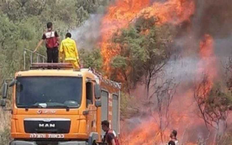 غزة: البالونات الحارقة تشعل 24 حريقا