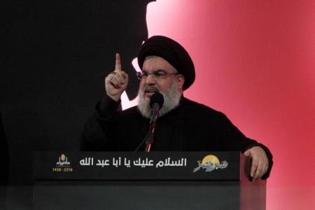 نصر الله: هزيمة تنظيم داعش في