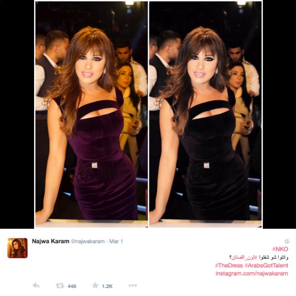 نجوى كرم تحير الجمهور بسبب لون