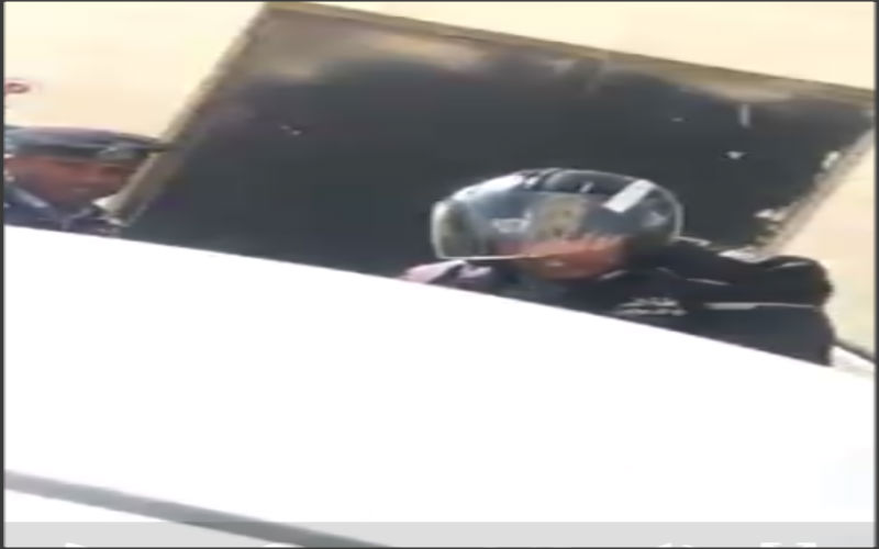 رجل أمن يضرب مواطنا: بدي اورجيك