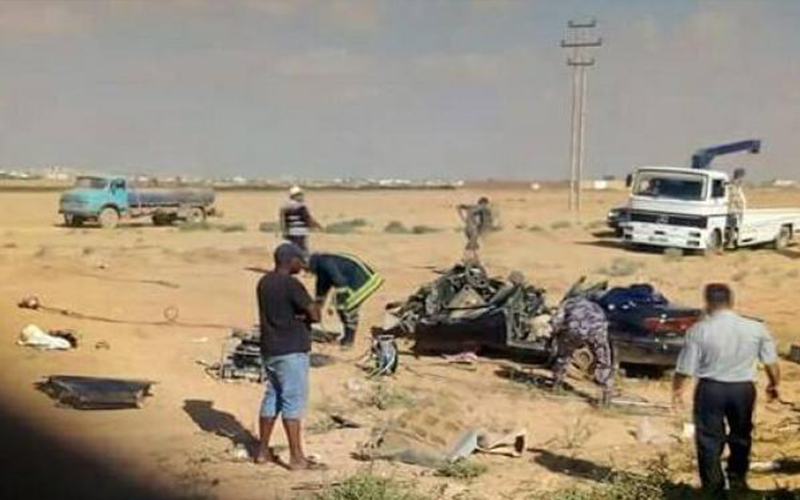 6 وفيات بحادث تصادم في المفرق