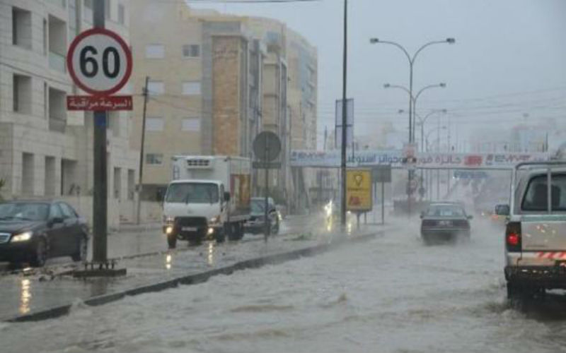 الامطار الأخيرة ترفع المجموع المطري بمعدل