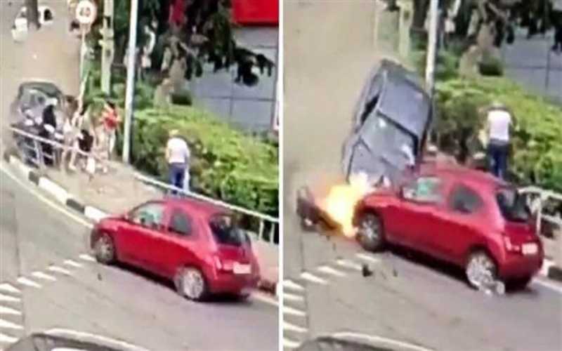 مقتل شخص بسبب سائق غلبه النوم