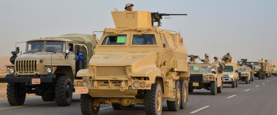 الجيش المصري يعلن القضاء على خلية
