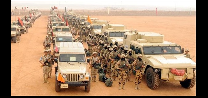 الجيش المصري يقتل 15 إرهابيا في