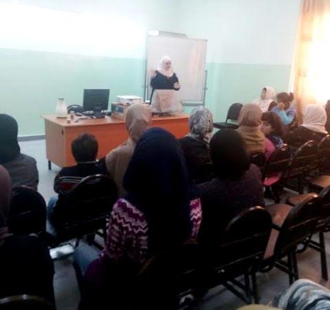 زعبلاوي تحاضر في مدرسة يافا الأساسية