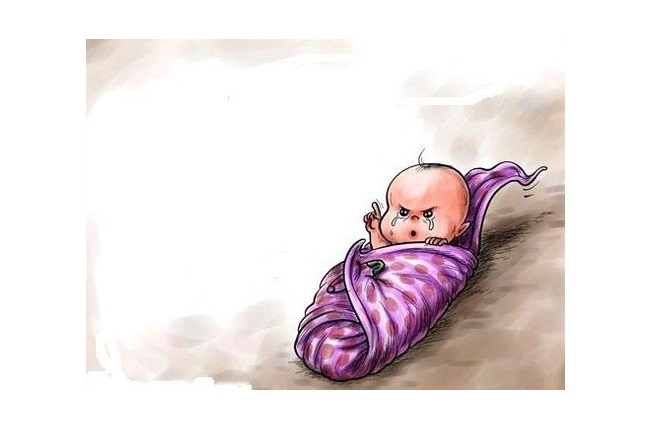 العثور على لقيط بالمفرق