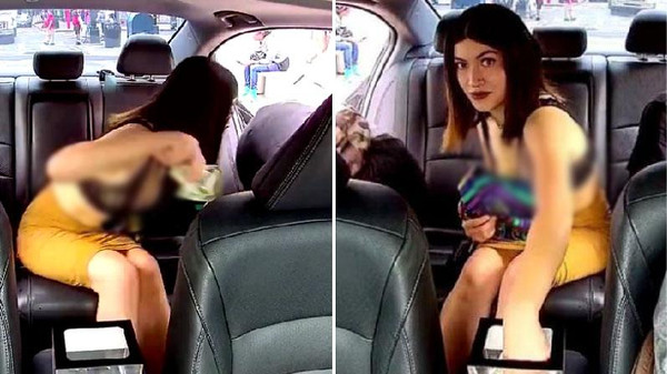 بالفيديو .. فتاة شبه عارية تسرق