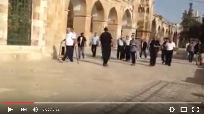 تجدد الاستباكات في المسجد الاقصى ونتنياهو
