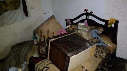 مياه الأمطار تدهم منازل في الشونة