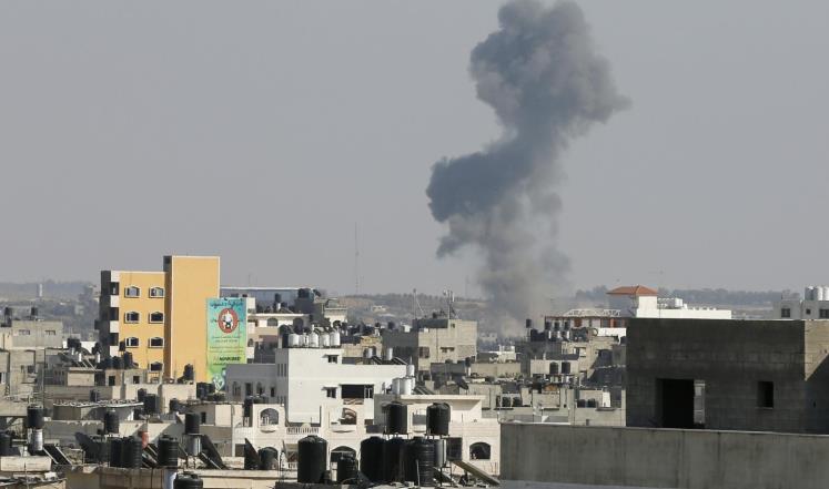 قصف اسرائيلي لقطاع غزة