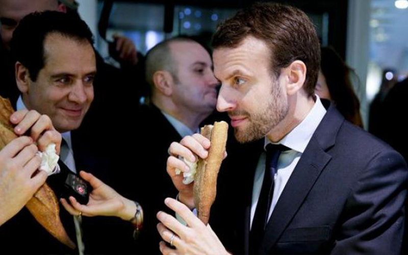 كيف يصنع خبز الرئيس الفرنسي؟