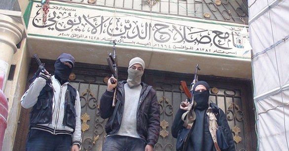 داعش تنشر صورها في مخيم اليرموك
