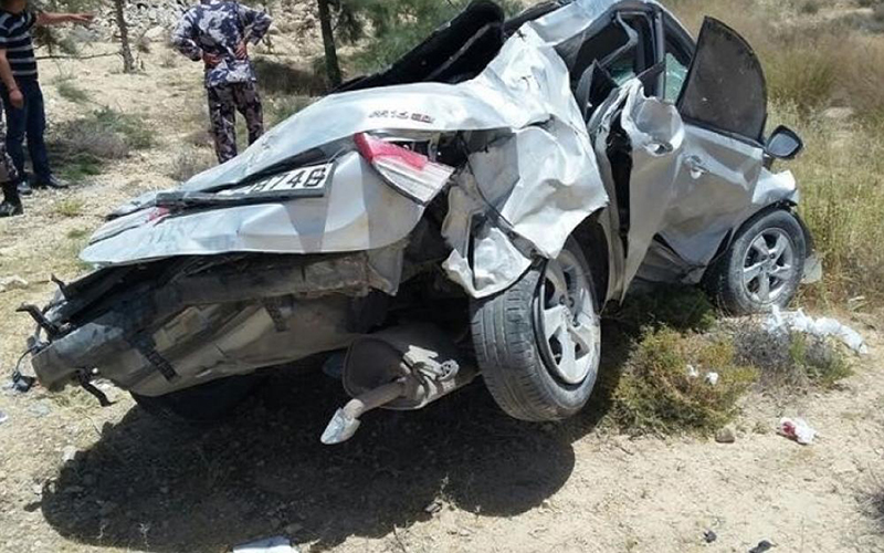 7 إصابات بحادث تدهور في عمان