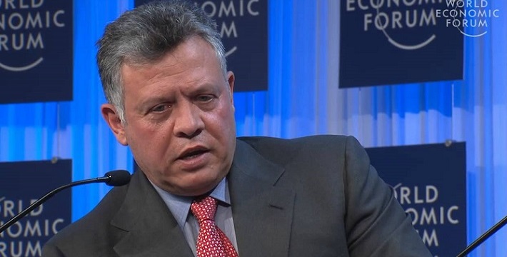 الملك يفتتح منتدى دافوس في البحر
