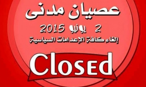 مصر: دعوات للعصيان المدني 2 حزيران