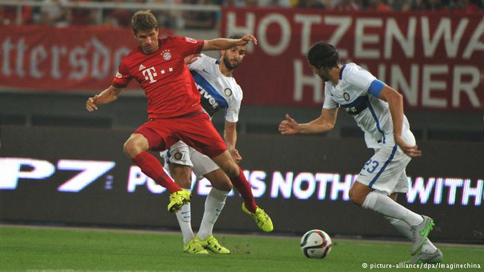 بايرن يفوز على انتر ميلان في